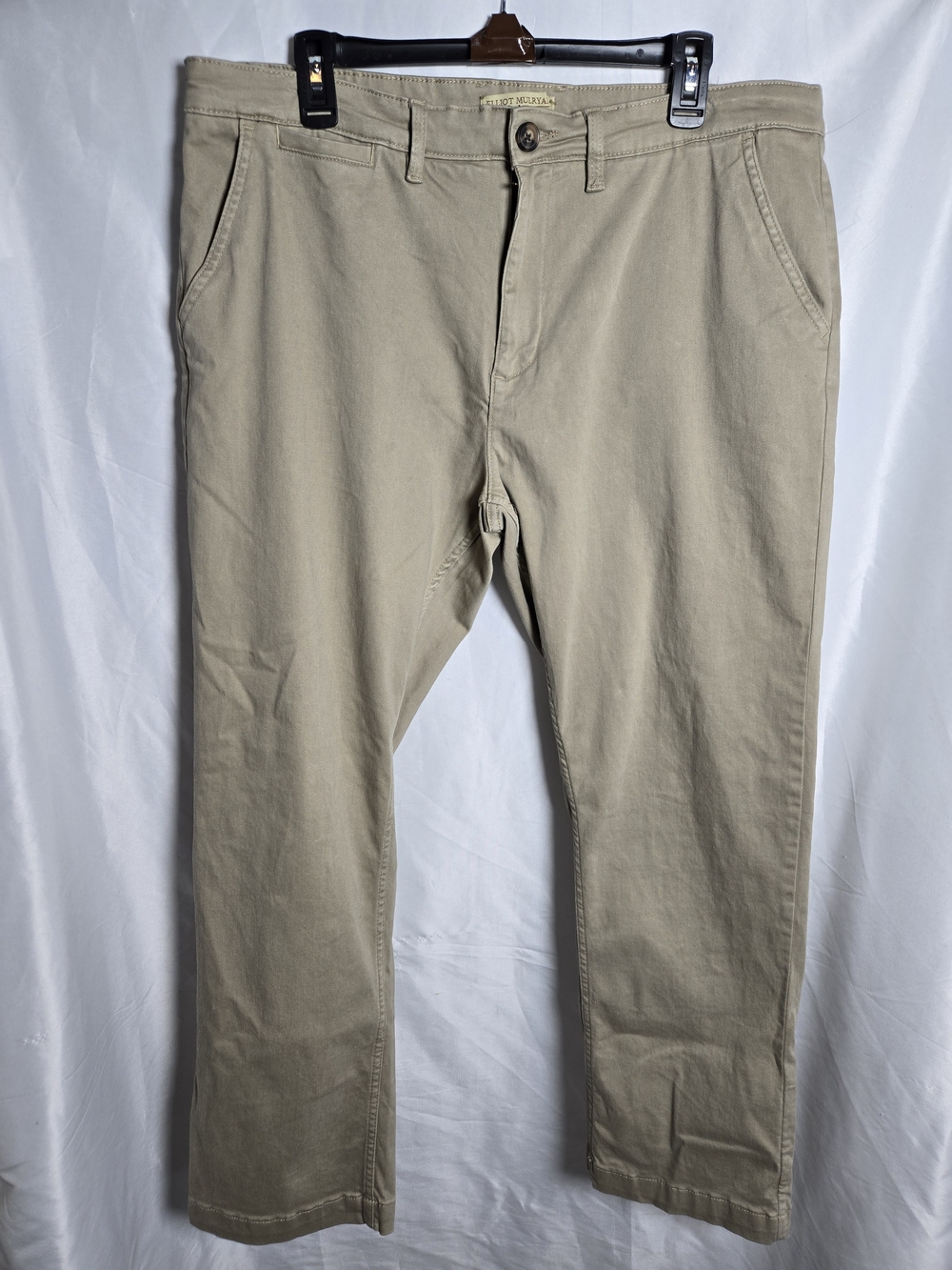 Men's Slim Fit Tan Chino Pants
